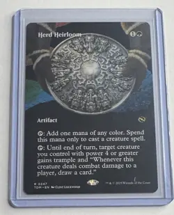 Herd Heirloom #347 Takir Dragonstorm Borderless Rare Artifact MTG NM/M - Image 1