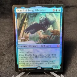 MTG Wan Shi Tong, Librarian (Foil) TLA Avatar The Last Airbender English TCG - Image 1