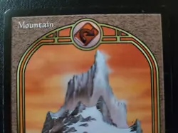 MTG Mountain 1998 Unglued UGL Full Art Basic Land LP Tom Wanerstrand Magic The G - Image 3