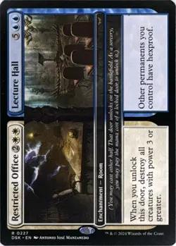 [15% OFF 4] Restricted Office // Lecture Hall #342 - Duskmourn - NM - MTG Magic - Image 1