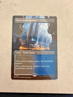 Meticulous Archive (Borderless) - Murders at Karlov Manor Regular - Near Mint - Image 1