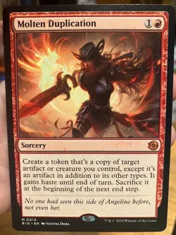 Molten Duplication - Outlaws of Thunder Junction: The Big Score - Near Mint - Image 1