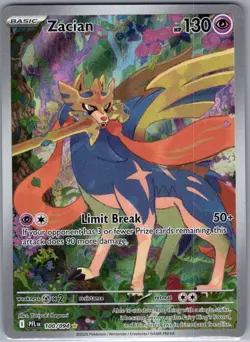 Zacian 100/094 ME02: Phantasmal Flames - Pokemon Card - NM - Image 1