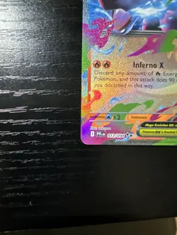 Pokemon Mega-Charizard-EX Holo Rare TCG Card 13/94 Near Mint - Image 5