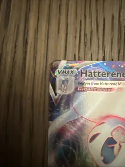 Pokemon Hatterene VMAX 066/159 Crown Zenith Ultra Rare Holo Full Art 320HP Card - Image 2