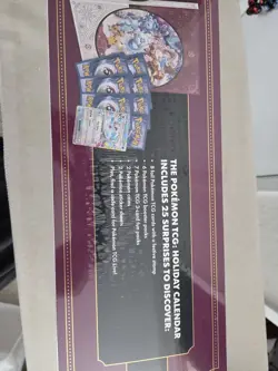 Pokemon TCG 2025 Holiday Advent Calendar New Sealed - Image 3