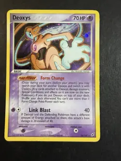 Pokemon TCG: Deoxys 16/107 EX Deoxys Holo Rare - Image 1