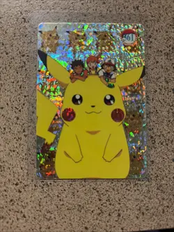 Pokemon Vintage Pocket Monsters Vending HOLO Prism Sticker 1999 Nintendo Japan - Image 1
