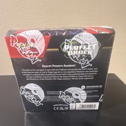 Pokemon TCG Mega Evolution Perfect Order Booster Box English - Image 4