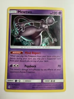 Pokemon TCG - Mewtwo 75/214 Cosmo Holo Costco Canada - Unbroken Bonds - Image 1