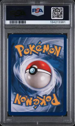 1999 POKEMON FOSSIL #4 DRAGONITE-HOLO PSA 5 - Image 2