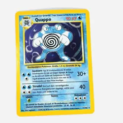GERMAN Unlimited Poliwrath 13/102 Base Set 1999 Holo Rare WOTC Pokemon QUAPPO - Image 1