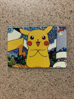 Pokemon Vintage Pocket Monsters Vending HOLO Prism Sticker 1999 Nintendo Japan - Image 1