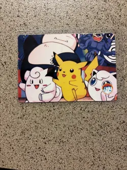 Pokemon Vintage Pocket Monsters Vending HOLO Prism Sticker 1999 Nintendo Japan - Image 2