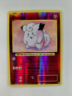 Pokemon TCG Clefairy 63/108 - XY Evolutions - Reverse Holo - Rare - (NM) - Image 1
