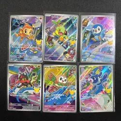 Pokemon First Partner Illustration Collection Series 1 Gen 4 & 7 Alola Sinnoh - Image 1