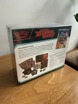 Pokemon Scarlet & Violet Destined Rivals Elite Trainer Box ETB Sealed + Case - Image 3
