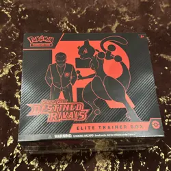 Pokemon Scarlet & Violet Destined Rivals Elite Trainer Box ETB – Sealed - Image 1