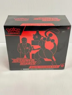 Pokemon Scarlet & Violet DESTINED RIVALS ELITE TRAINER BOX Sealed & New ETB - Image 1