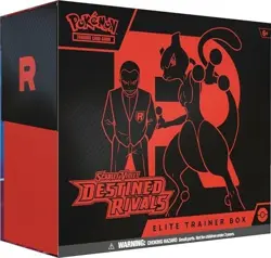 Pokemon Scarlet Violet Center Exclusive Destined Rivals ETB Elite Trainer Box PC - Image 1