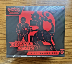 Pokemon Scarlet and Violet: Destined Rivals Elite Trainer Box / ETB! In Hand! - Image 1