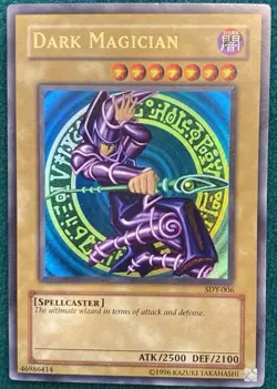 Yugioh Dark Magician Sdy Nm-vlp Slight Holo Bleed - Image 1