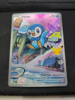 Piplup MEP 042 - NM First Partner Illustration Rare Promo 30th Anniversary MINT - Image 2