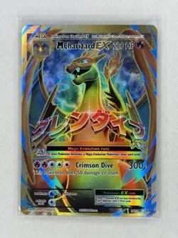 M CHARIZARD EX 101/108 POKEMON TCG 2016 XY EVOLUTIONS ULTRA RARE HOLO NM - Image 1
