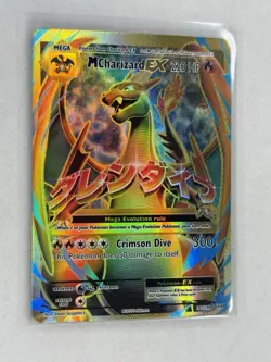 M CHARIZARD EX 101/108 POKEMON TCG 2016 XY EVOLUTIONS ULTRA RARE HOLO NM - Image 2