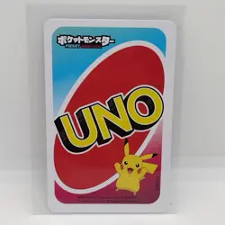 Venusaur Blue #6 Pokemon Mattel Japanese UNO Card NM/MINT - Image 4