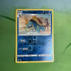 Pokemon Card DREDNAW Reverse Holo Rare 039/185 VIVID VOLTAGE Nm 39/185 - Image 1