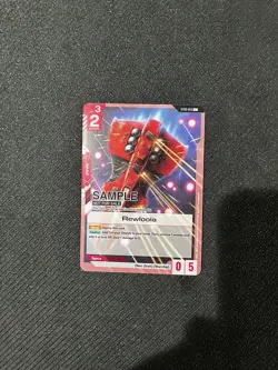 Rewloola - ST03-015 NM - Gundam TCG Beta Card Game - Sample Card - Image 2