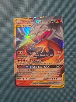 Pokemon TCG Reshiram & Charizard GX 20/214 Unbroken Bonds Holo Card - Image 1