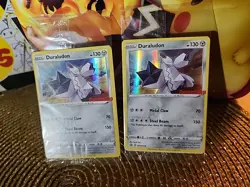 Duraludon GameStop Exclusive Stamp Promo SWSH028 Pokemon Card Sealed lot of 2 - Image 1