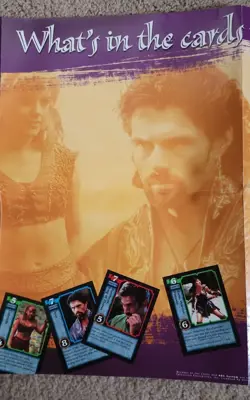 XENA WARRIOR PRINCESS Trading Card Game TCG Wizards Of The Coast PROMO POSTER - Image 4