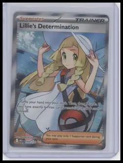 ME01: Mega Evolution #169/132 Lillie's Determination TCG Card - Image 1