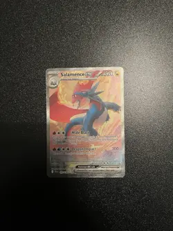Pokemon TCG Salamance EX 187/159 Journey Together Card - Image 1
