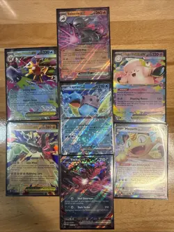 Perfect Order EX Card Lot Meowth Starmie Clefable Zygarde Salazzle - Image 1