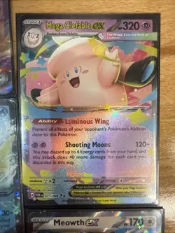 Perfect Order EX Card Lot Meowth Starmie Clefable Zygarde Salazzle - Image 3