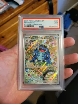Pokemon Seismitoad SV: Black Bolt 105/086 Illustration Rare Holo PSA 9 💥💥💥💥 - Image 1
