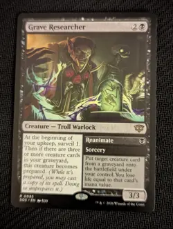 Grave Researcher - nonfoil - Secrets of Strixhaven - MTG - Image 1