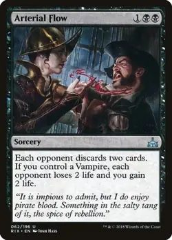 2x Arterial Flow Rivals of Ixalan MP MTG - Image 1