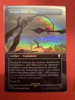 Mtg LTC—Lord Of The Rings— Nazgul Battle-Mace — Foil —NM - Image 1