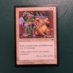 Wizards of the Coast Humility MTG Tempest White Enchantment Rare 1997 Foglio - Image 1