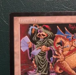 Wizards of the Coast Humility MTG Tempest White Enchantment Rare 1997 Foglio - Image 3