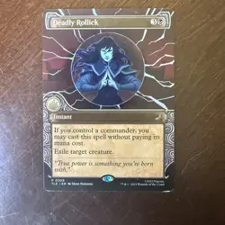 Magic: The Gathering Deadly Rollick Promo 2025 Avatar the Last Airbender - Image 2