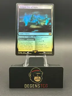 Midgar, City of Mako 0286 Final Fantasy Regular non foil MTG - Image 1