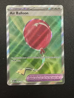Air Balloon - ME01: Mega Evolution (MEG) 166/132 Holo Foil Pokemon Card - Image 1