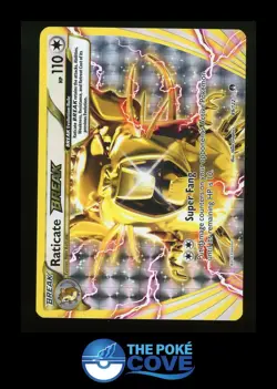 Raticate BREAK 89/122 | BREAKpoint | Pokemon Rare BREAK | NM - Image 1
