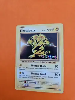 2016 Pokemon Electabuzz XY Evolutions Toys R Us Holo Promo 41/108 MP/HP - Image 2